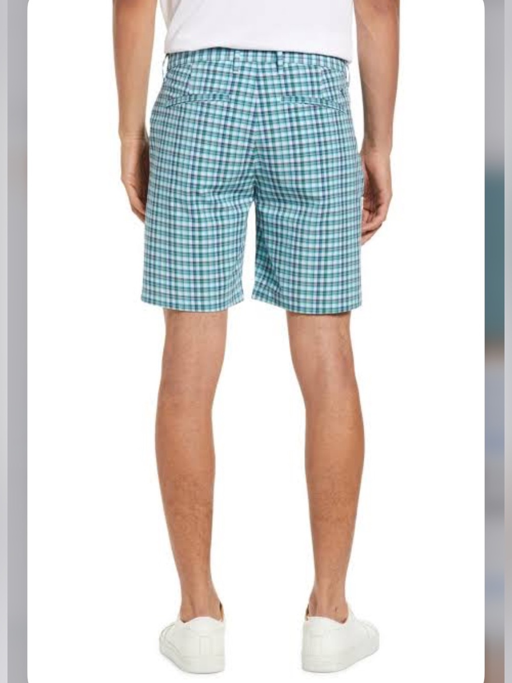 TOMMY BAHAMA Top Deck Check Shorts Size 35 - Picture 5 of 13